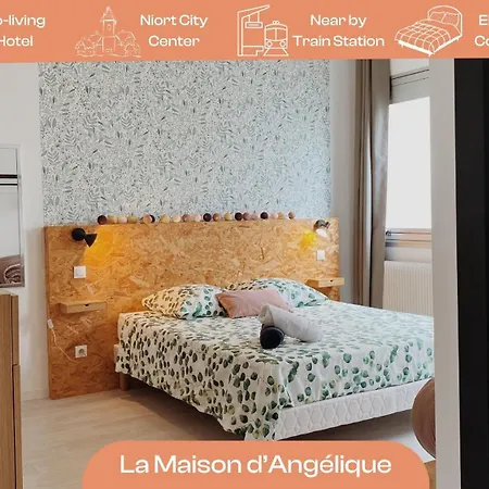 Homestay Koralia - Coliving Hotel - Gare De Niort